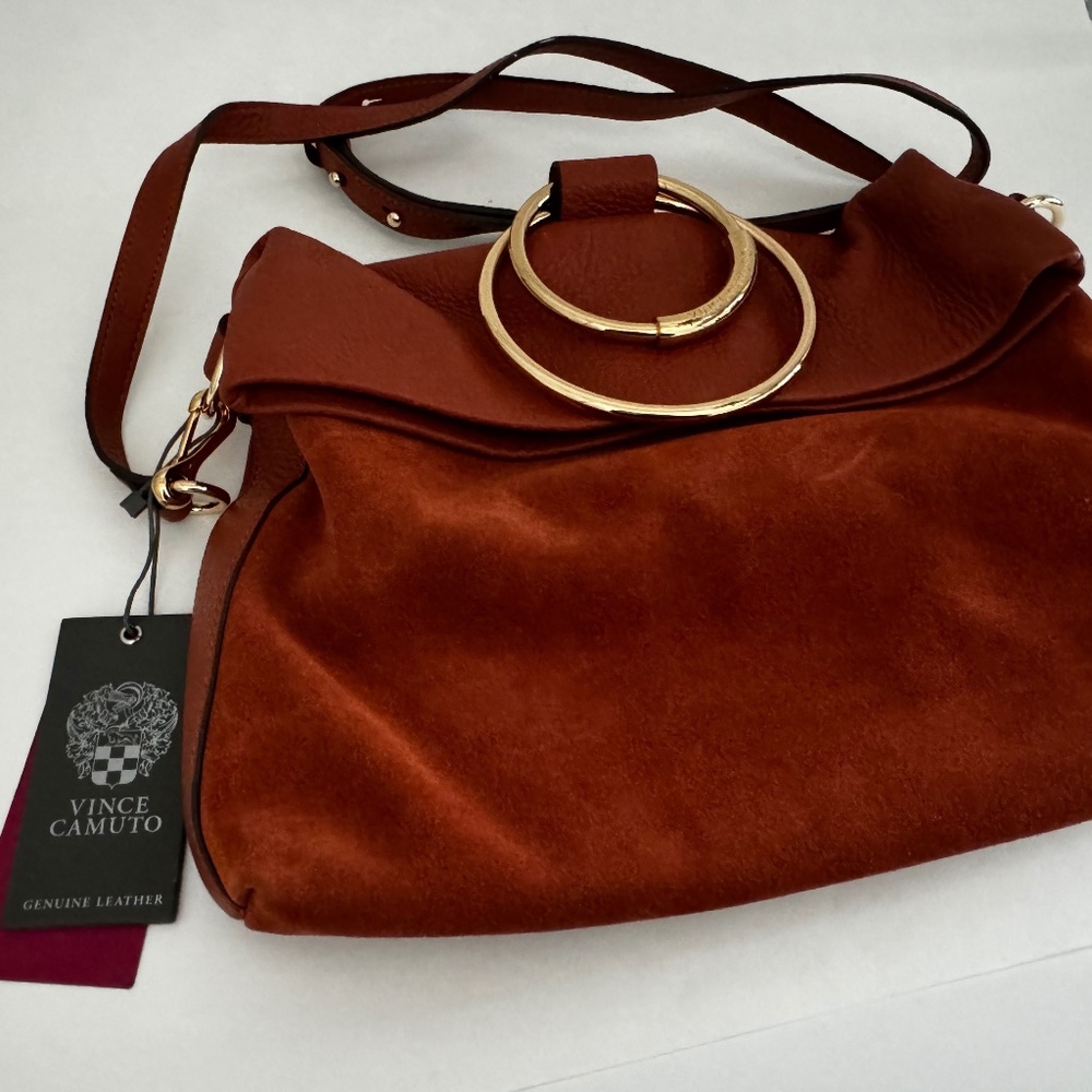 Vince Camuto Kimi Large Crossbody Leather Bag